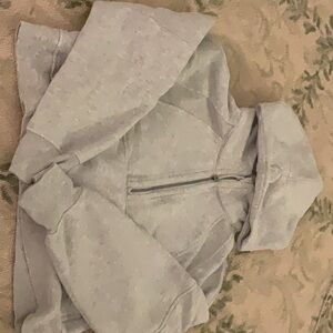 Grey lululemon quarter zip hoodie size s/xs